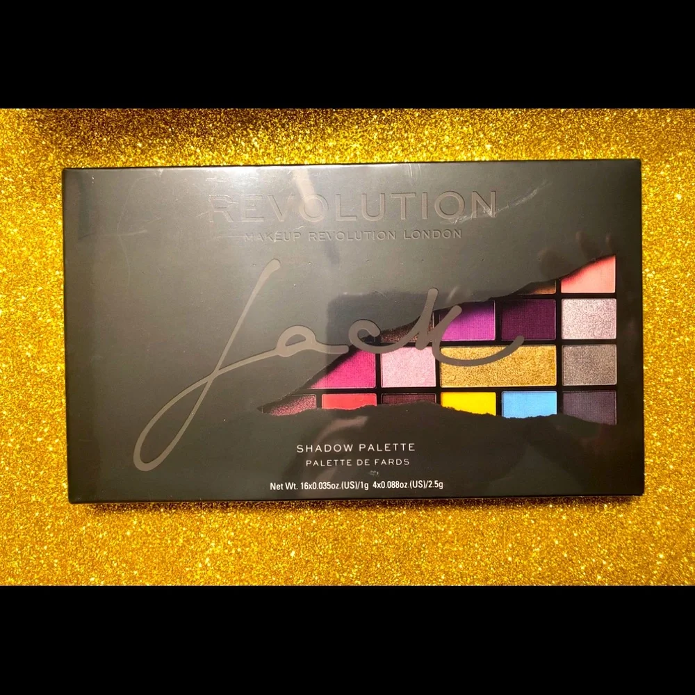 BNIB Sealed Makeup Revolution JACK Shadow Palette